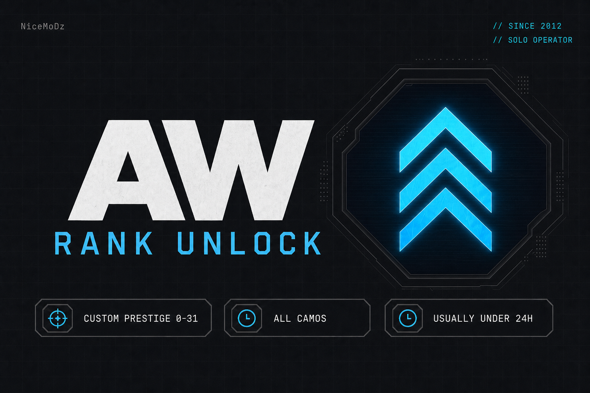 Advanced Warfare Rank/Unlock