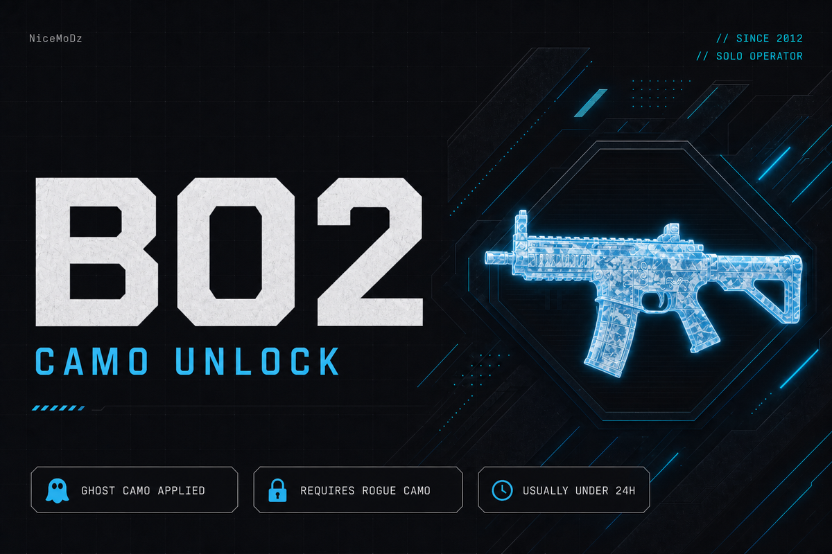 Black Ops 2 Ghost Camo