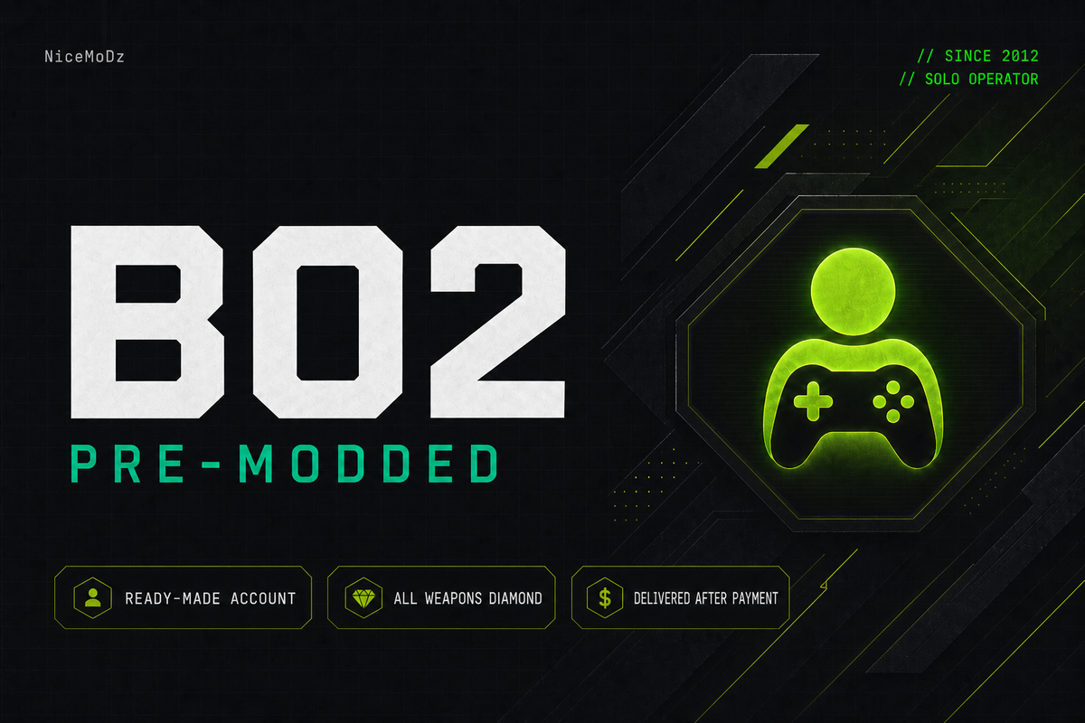Black Ops 2 Pre-Modded Account
