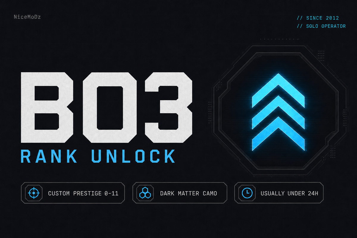 Black Ops 3 Rank/Unlock