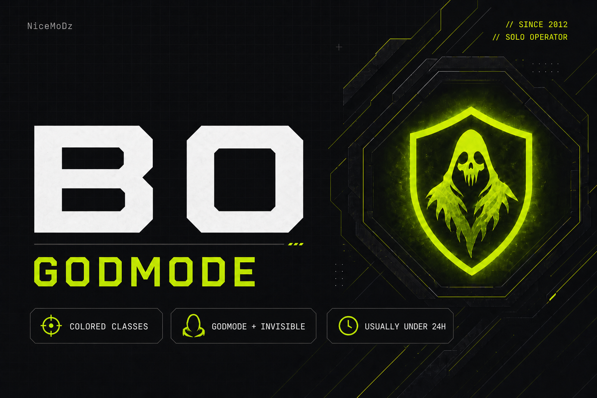 Black Ops GodMode/Invisible Classes