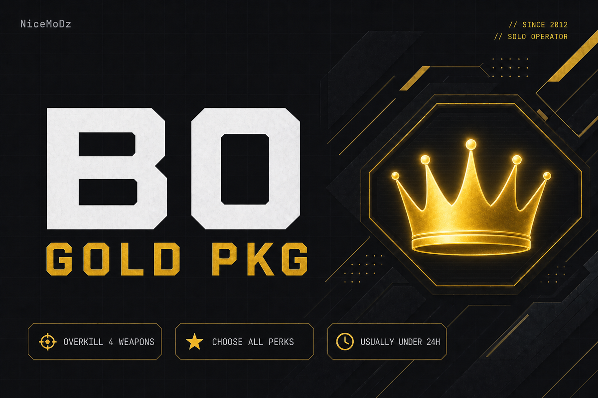 Black Ops Gold Package