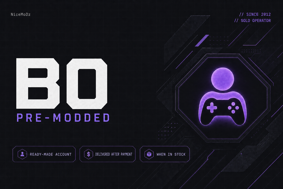 Black Ops Pre-Modded Account