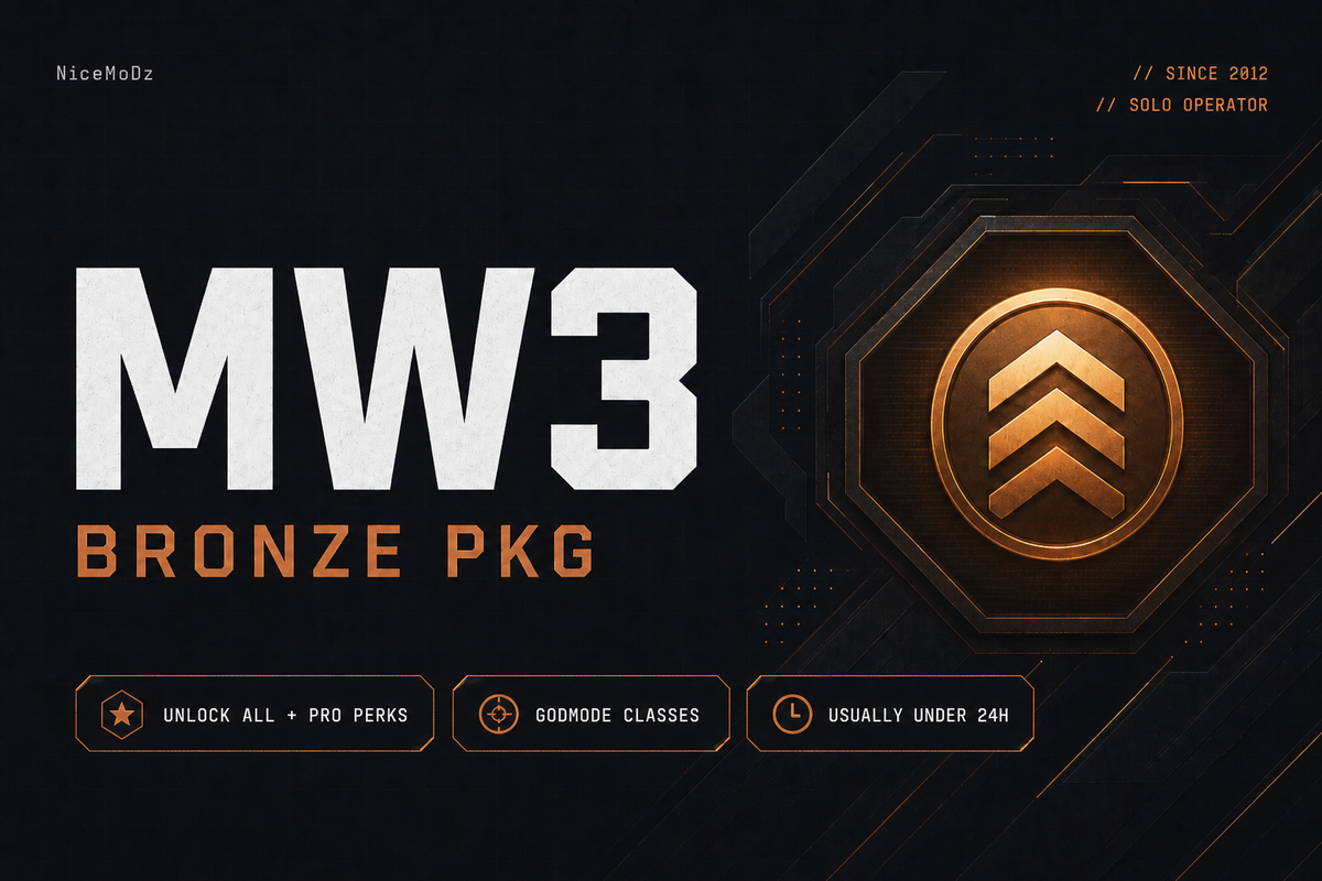Modern Warfare 3 Bronze Package