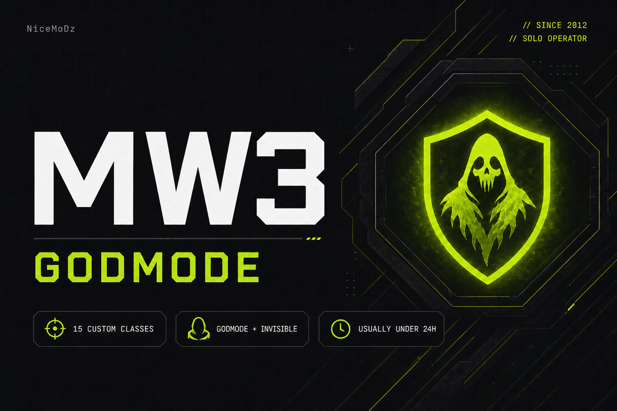Modern Warfare 3 GodMode/Invisible Classes