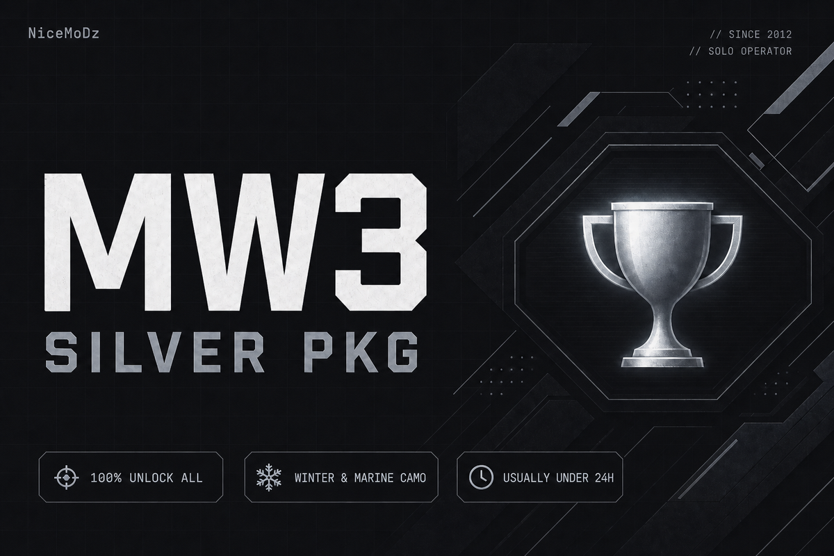 Modern Warfare 3 Silver Package