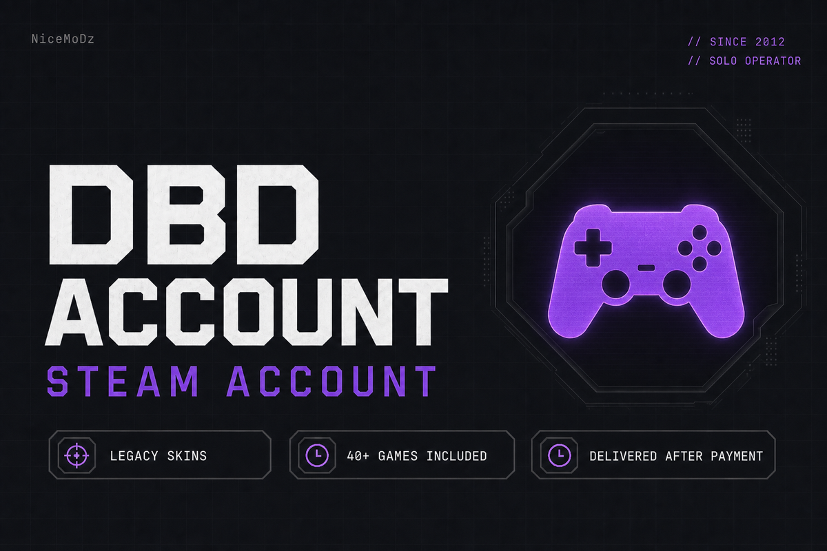 Dead by Daylight Account Legacy skins DBD & 40+ Games