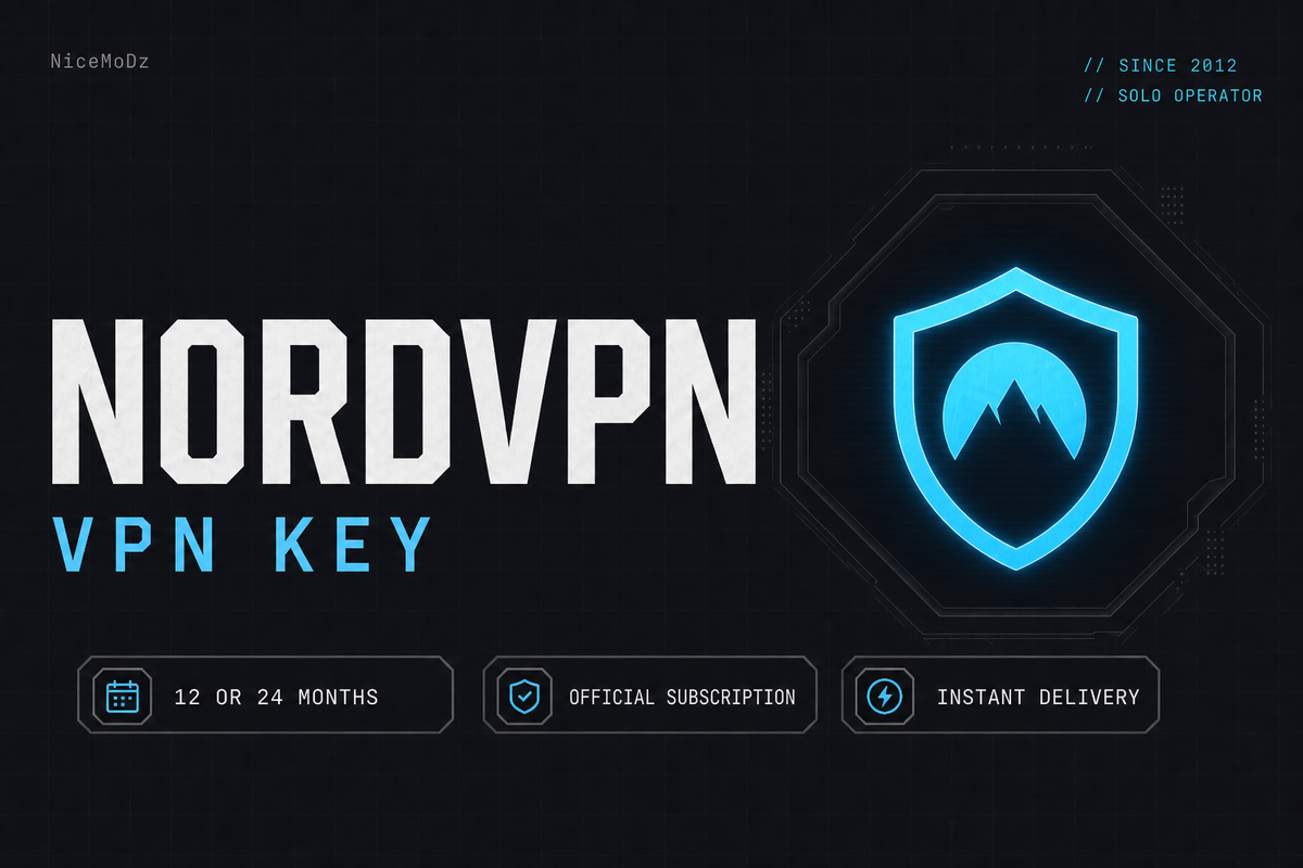NordVPN (12/24 months subscription)