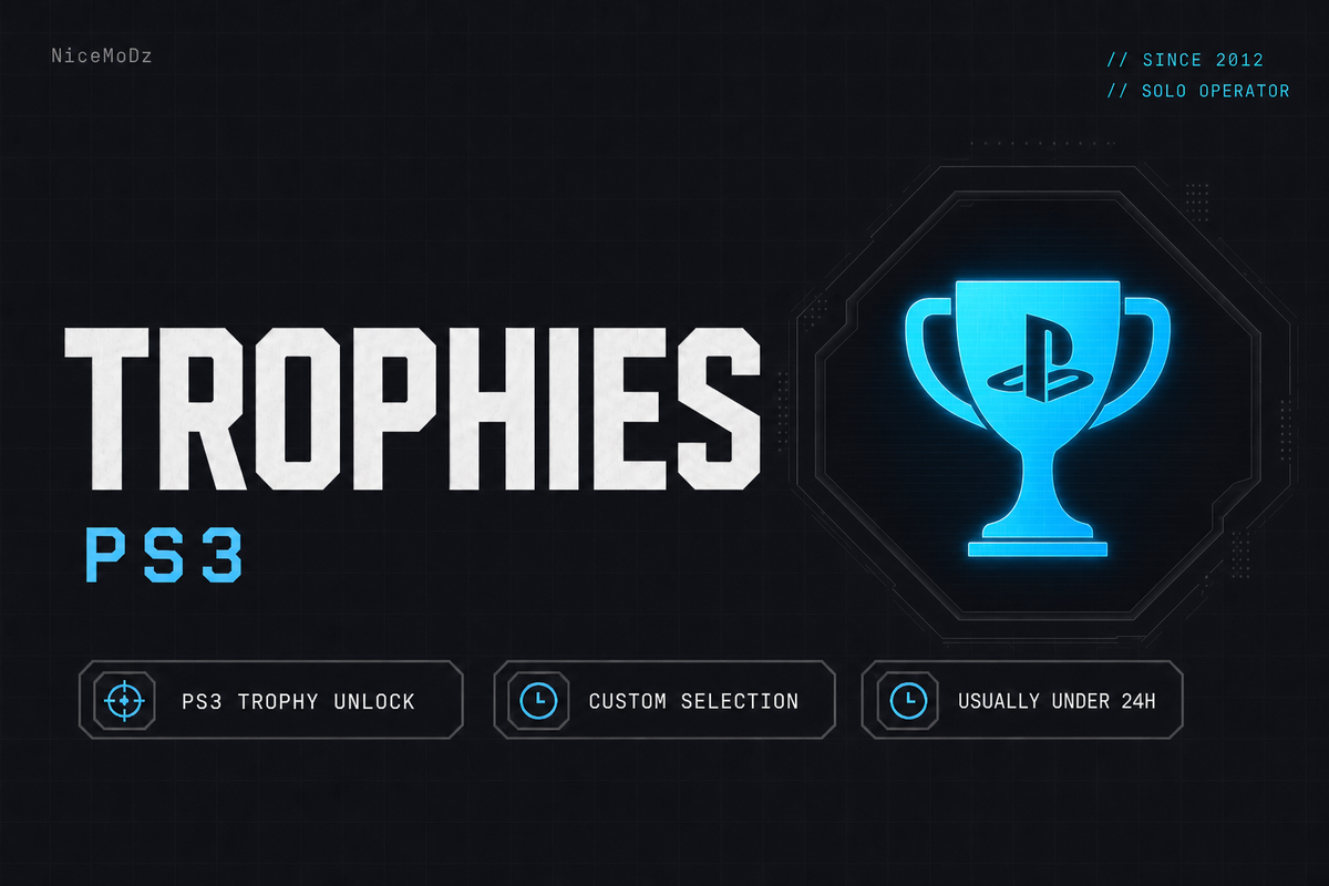 Playstation Trophy Unlock Service