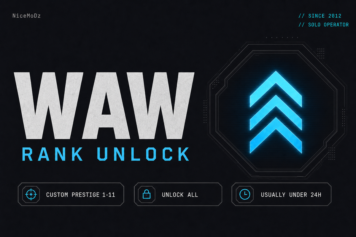 World At War Rank/Unlock