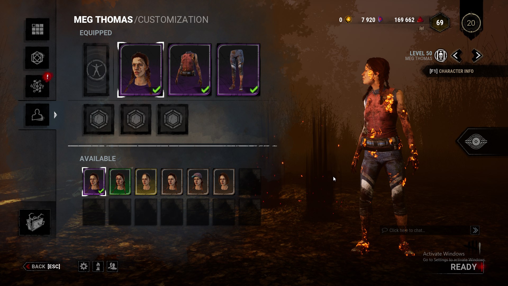 Dead By Daylight Account Legacy Skins Dbd 40 Games Nicemodz